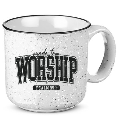 Made To Worship Christian 15oz Campfire Ceramic Mug