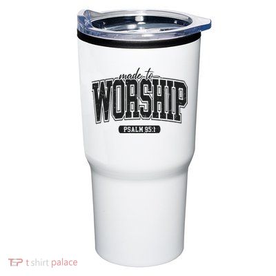 Made To Worship Christian Tumbler