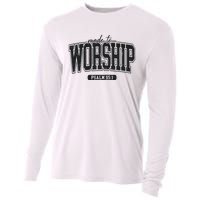 Made To Worship Christian Cooling Performance Long Sleeve Crew