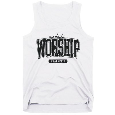 Made To Worship Christian Tank Top