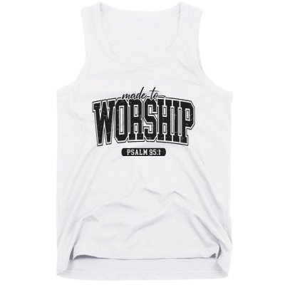 Made To Worship Christian Tank Top