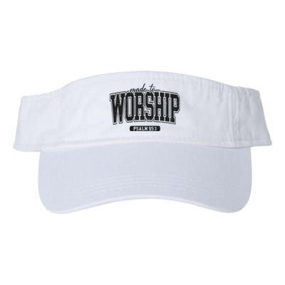 Made To Worship Christian Valucap Bio-Washed Visor