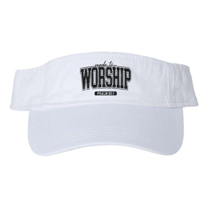 Made To Worship Christian Valucap Bio-Washed Visor