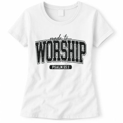 Made To Worship Christian Womens T-Shirt