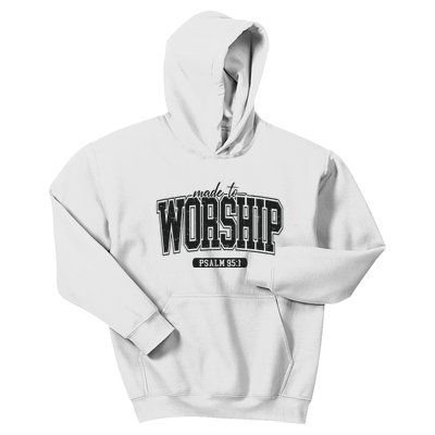 Made To Worship Christian Kids Hoodie