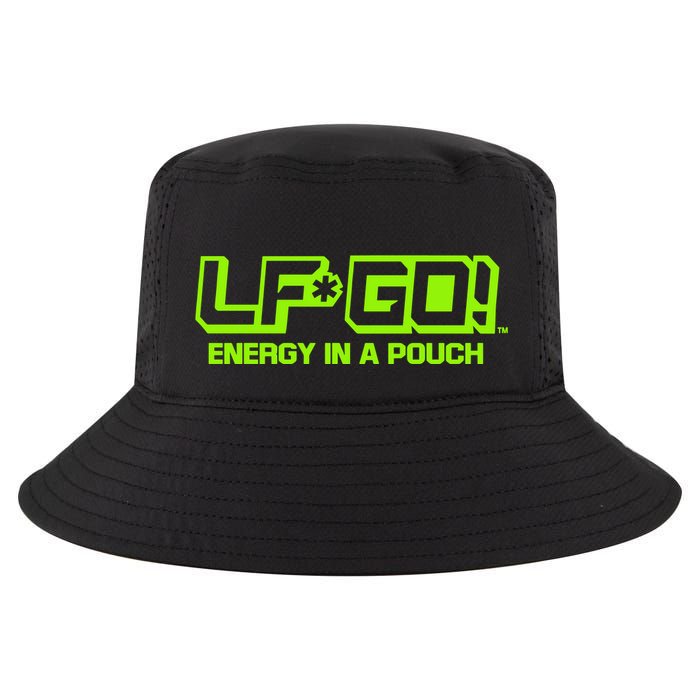 Mike Tyson Wearing Lfgo Energy In A Pouch Cool Comfort Performance Bucket Hat
