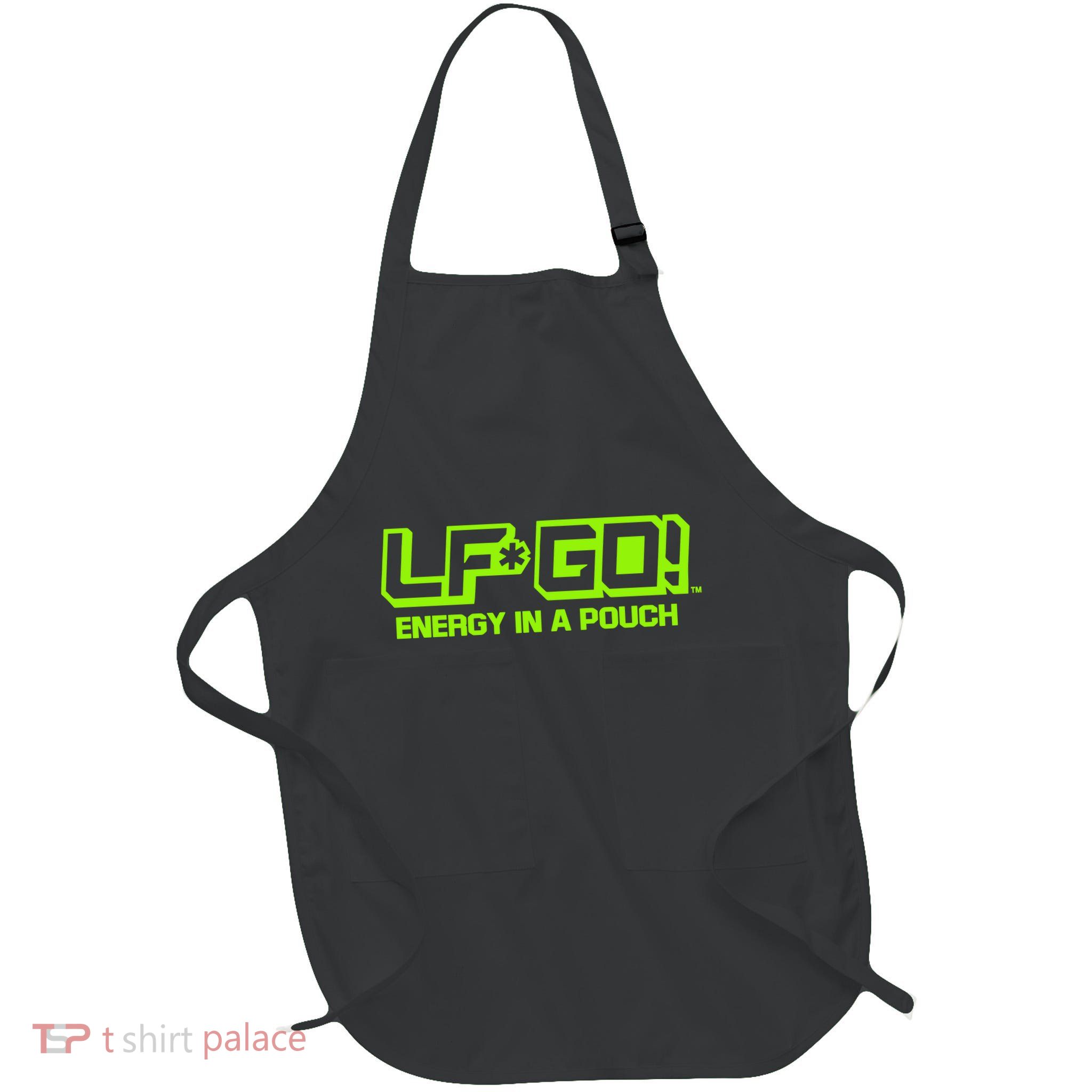Mike Tyson Wearing Lfgo Energy In A Pouch Apron