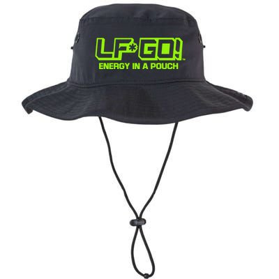 Mike Tyson Wearing Lfgo Energy In A Pouch Bucket Hat