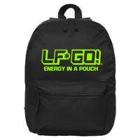 Mike Tyson Wearing Lfgo Energy In A Pouch 16 in Basic Backpack