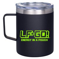 Mike Tyson Wearing Lfgo Energy In A Pouch 12oz Stainless Steel Coffee Mug