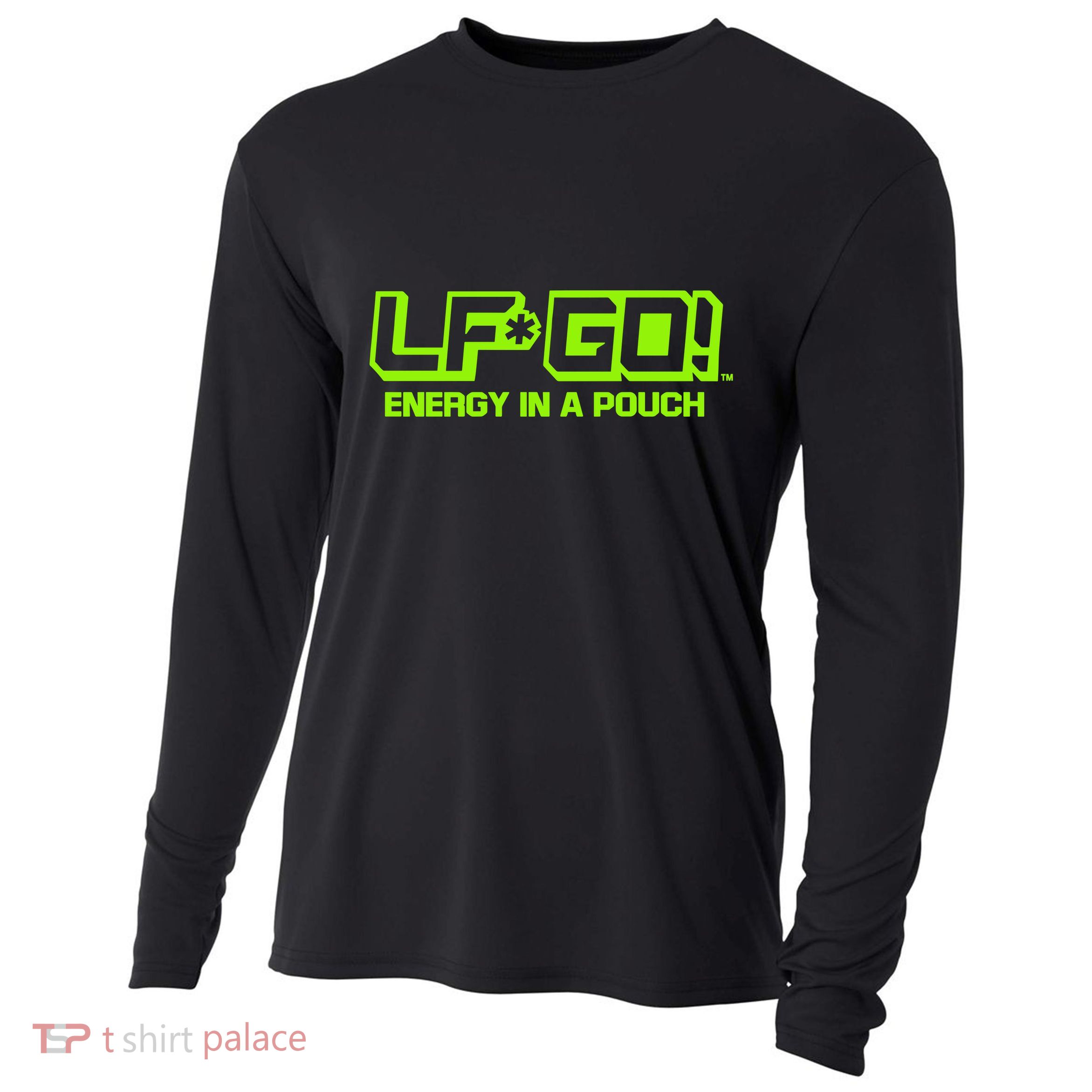 Mike Tyson Wearing Lfgo Energy In A Pouch Cooling Performance Long Sleeve Crew