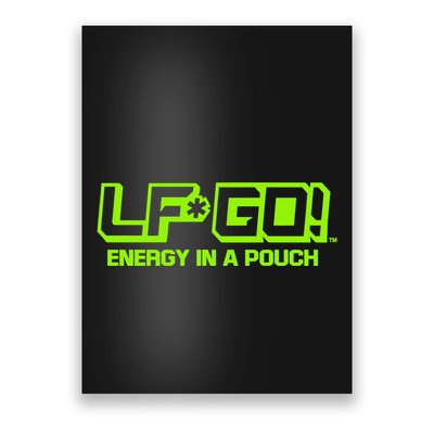 Mike Tyson Wearing Lfgo Energy In A Pouch Poster