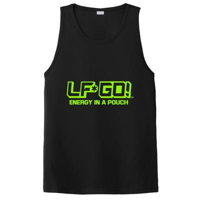 Mike Tyson Wearing Lfgo Energy In A Pouch PosiCharge Competitor Tank