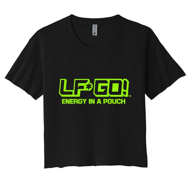 Mike Tyson Wearing Lfgo Energy In A Pouch Crop Top
