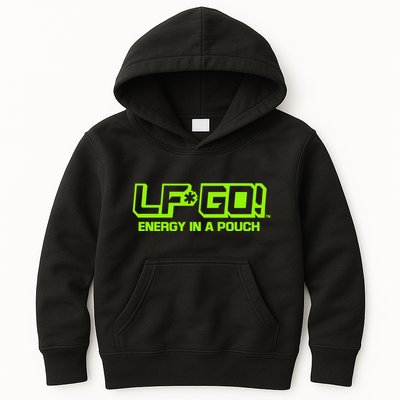 Mike Tyson Wearing Lfgo Energy In A Pouch Kids Hoodie