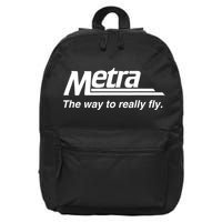 Metra The Way To Really Fly 16 in Basic Backpack