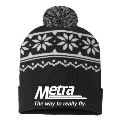 Metra The Way To Really Fly USA-Made Snowflake Beanie