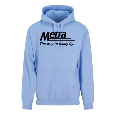 Metra The Way To Really Fly Unisex Surf Hoodie