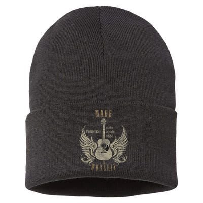 Made To Worship Psalm 951 Sustainable Knit Beanie