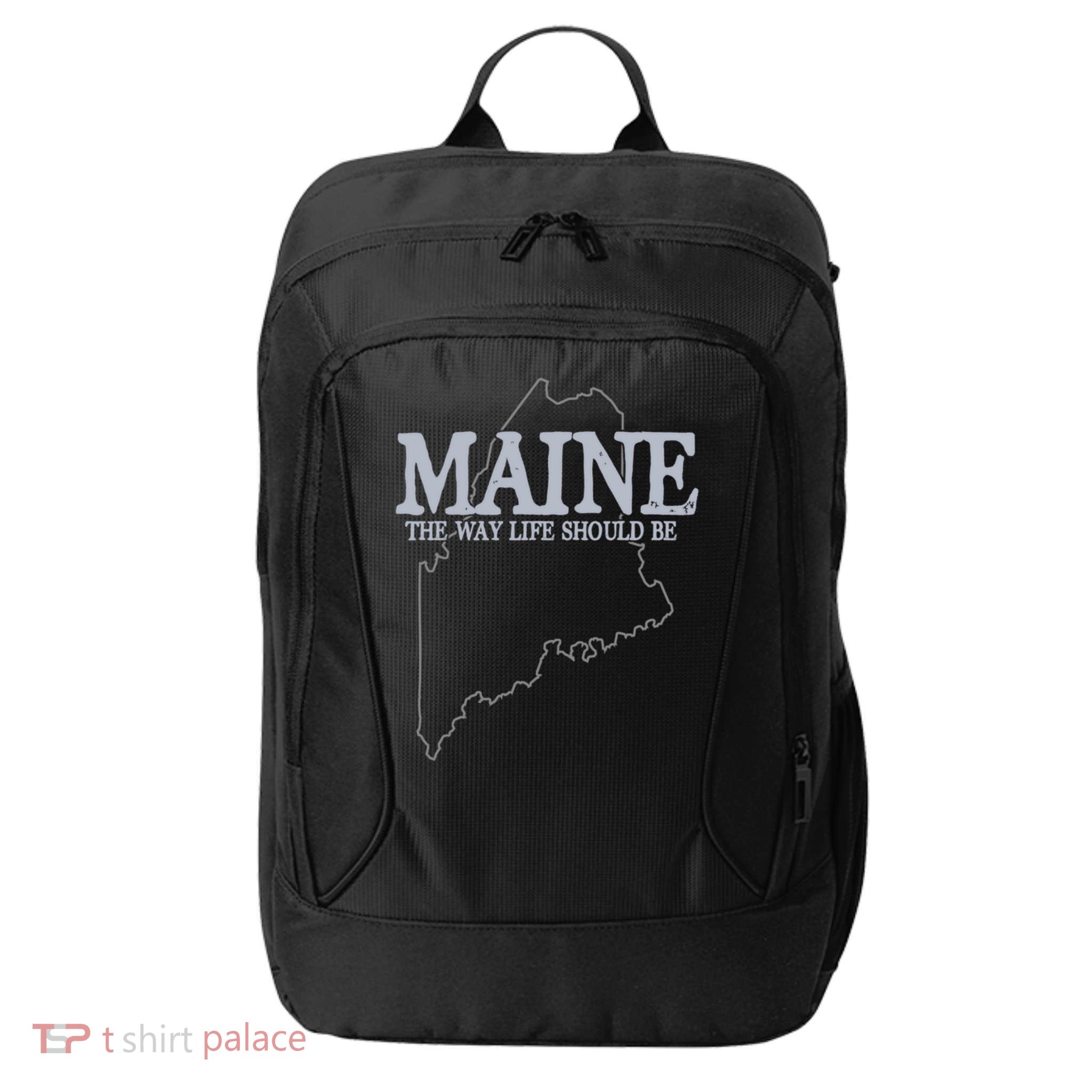 Maine The Way Life Should Be State Pride City Backpack