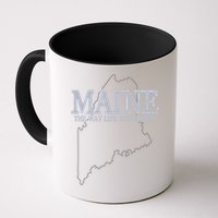 Maine The Way Life Should Be State Pride Mug