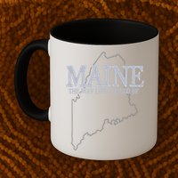 Maine The Way Life Should Be State Pride Mug