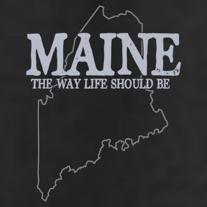 Maine The Way Life Should Be State Pride 25L Jumbo Tote