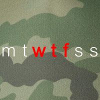 mtWTFss Days of the Week Red WTF Logo Legacy Tie Dye Trucker Hat