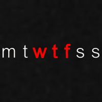 mtWTFss Days of the Week Red WTF Logo Ladies PosiCharge Tri-Blend Wicking Tank