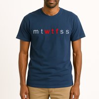 mtWTFss Days of the Week Red WTF Logo Tall T-Shirt