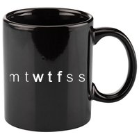 mtWTFss Days of the Week WTF 11oz C Handle Ceramic Mug