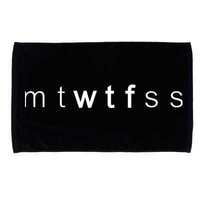 mtWTFss Days of the Week WTF Microfiber Hand Towel