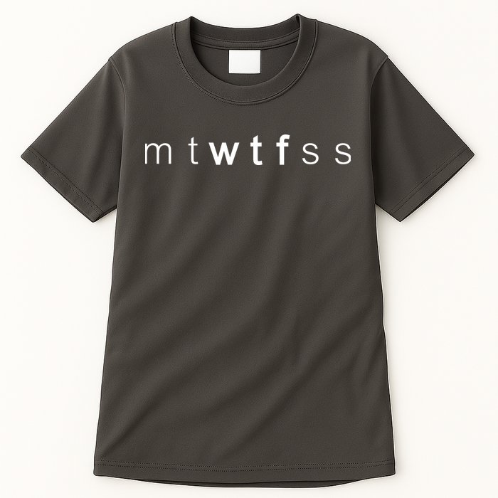 mtWTFss Days of the Week WTF Tall T-Shirt