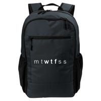 mtWTFss Days of the Week WTF Daily Commute Backpack