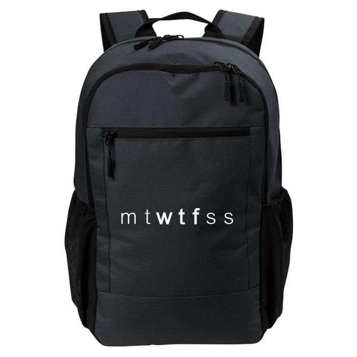 mtWTFss Days of the Week WTF Daily Commute Backpack