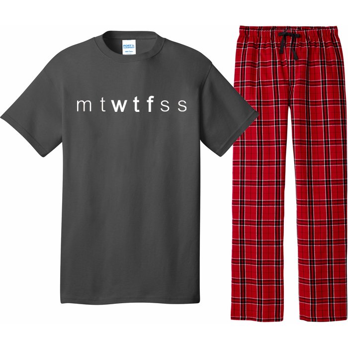 mtWTFss Days of the Week WTF Pajama Set