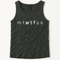 mtWTFss Days of the Week WTF Tank Top