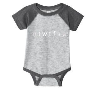 mtWTFss Days of the Week WTF Infant Baby Jersey Bodysuit