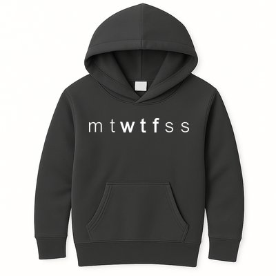 mtWTFss Days of the Week WTF Kids Hoodie