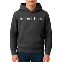 mtWTFss Days of the Week WTF Kids Hoodie