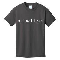 mtWTFss Days of the Week WTF Kids T-Shirt