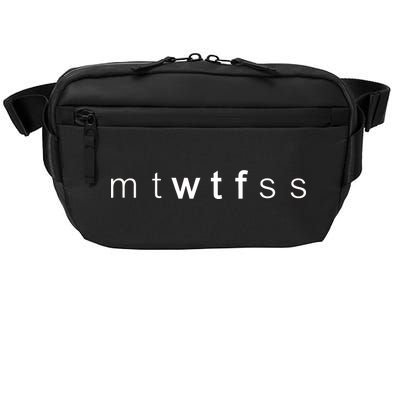 mtWTFss Days of the Week WTF Crossbody Pack