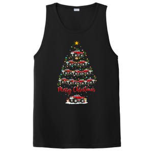 Monster Truck Xmas Lights Santa Monster Truck Christmas Tree Meaningful Gift PosiCharge Competitor Tank