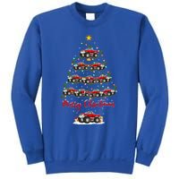 Monster Truck Xmas Lights Santa Monster Truck Christmas Tree Meaningful Gift Sweatshirt