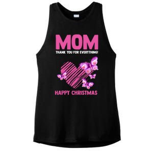 Mom Thank You For Everything! Happy Mum Mom Cute Gift Ladies PosiCharge Tri-Blend Wicking Tank