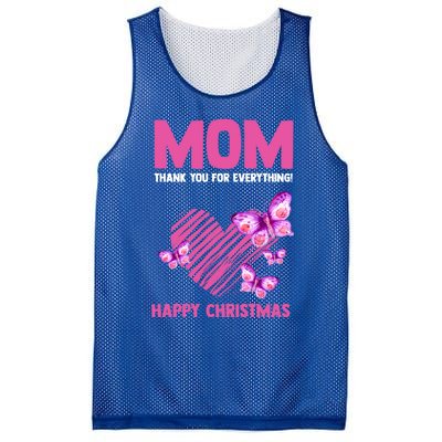 Mom Thank You For Everything! Happy Mum Mom Cute Gift Mesh Reversible Basketball Jersey Tank