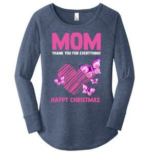 Mom Thank You For Everything! Happy Mum Mom Cute Gift Women's Perfect Tri Tunic Long Sleeve Shirt