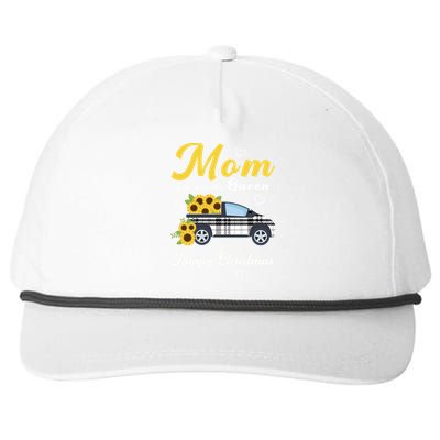 Mom Thank You For Evrything Happy Mother's Day Mother Gift Snapback Five-Panel Rope Hat