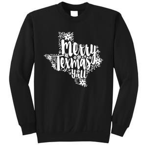 Merry Texmas YAll Texas Map State Christmas Gifts Sweatshirt