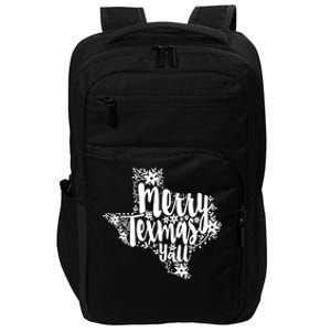 Merry Texmas YAll Texas Map State Christmas Gifts Impact Tech Backpack